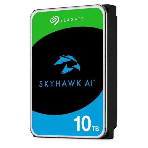 Твърд диск, Seagate SkyHawk AI 10TB ( 3.5", 256MB, 7200 RPM, SATA 6Gb/s ) - image 1