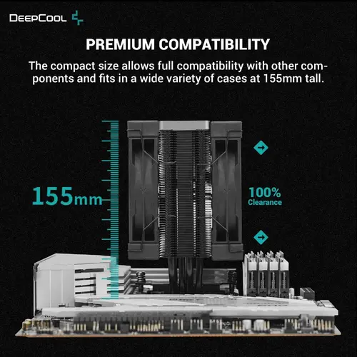 Охлаждаща система, DeepCool AK400 Zero Dark Plus - image 10