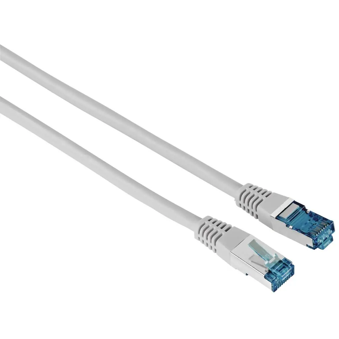 Мрежов пач кабел HAMA F/UTP, CAT 6, RJ-45 - RJ-45, 1Gbit/s, 10.0 m, Сив, Булк - image 1