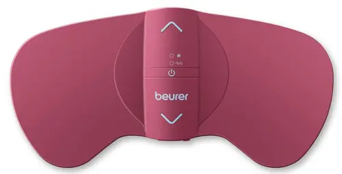 Aparat de masaj, Beurer EM 50 Menstrual Relax, ameliorează durerile menstruale sau de endometrioză, Combinație de căldură și TENS, 2 plăcuțe de gel - 1