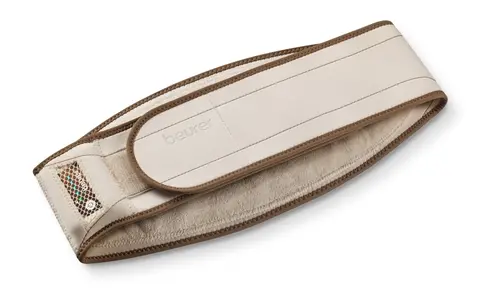 Термоподложка, Beurer HK 72 To Go Wireless Heated Belt ; 4 temperature settings; auto switch-off after 90 min; washable on 30°; battery life 4 hours;125(L)x18(W) cm - image 1