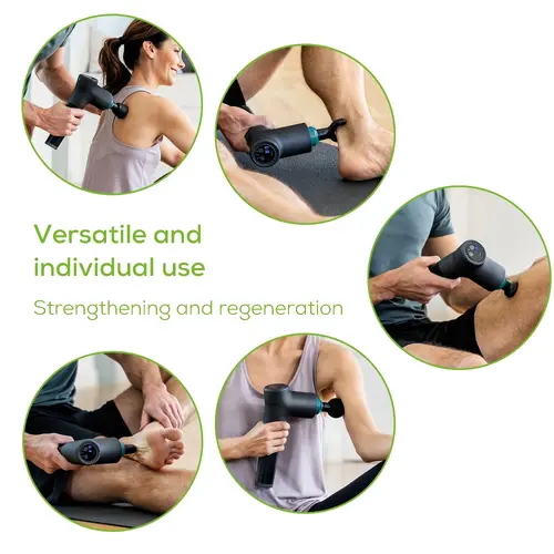 Масажор, Beurer MG 185 deep tissue massager, 9 intensity levels & 3 massage programmes, 5 massage attachments, Lithium-ion battery up to 5.5h of use, storage case - image 11