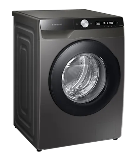 Пералня, Samsung WW90T504DAX/S7, Washing Machine,  9 kg, 1400 rpm,  Energy Efficiency A, Eco Bubble, AI Control, Hygiene Steam, Spin Efficiency B,  Inox - image 1