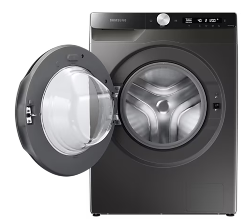 Пералня, Samsung WW90T504DAX/S7, Washing Machine,  9 kg, 1400 rpm,  Energy Efficiency A, Eco Bubble, AI Control, Hygiene Steam, Spin Efficiency B,  Inox - image 4