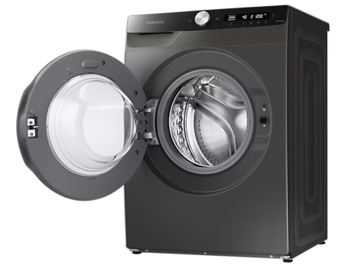 Пералня, Samsung WW90T504DAX/S7, Washing Machine,  9 kg, 1400 rpm,  Energy Efficiency A, Eco Bubble, AI Control, Hygiene Steam, Spin Efficiency B,  Inox - image 5