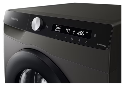 Пералня, Samsung WW90T504DAX/S7, Washing Machine,  9 kg, 1400 rpm,  Energy Efficiency A, Eco Bubble, AI Control, Hygiene Steam, Spin Efficiency B,  Inox - image 6