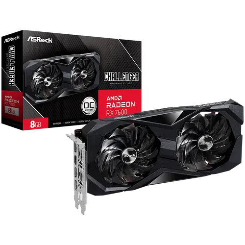Placă video ASROCK RX 7600 Challenger OC 8GB GDDR6 - 1