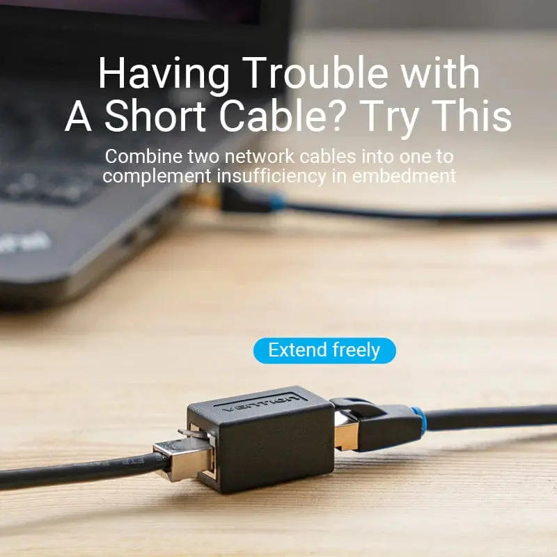 Vention συνδέτης Keystone Jack Coupler Cat.6 FTP - IPVB0 - image 3