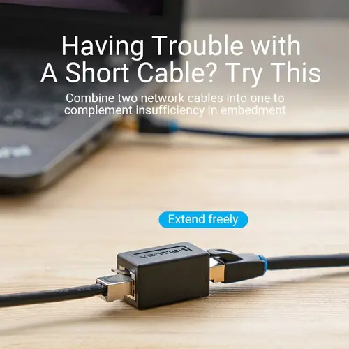 Vention съединител Keystone Jack Coupler Cat.6 FTP - IPVB0 - image 3
