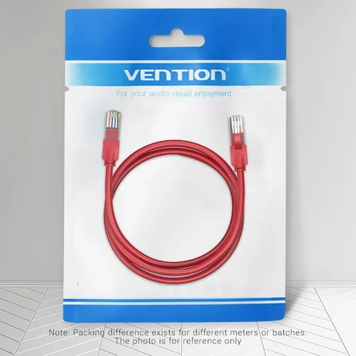 Vention Кабел LAN UTP Cat.6 Patch Cable - 1M Red - IBERF - image 11