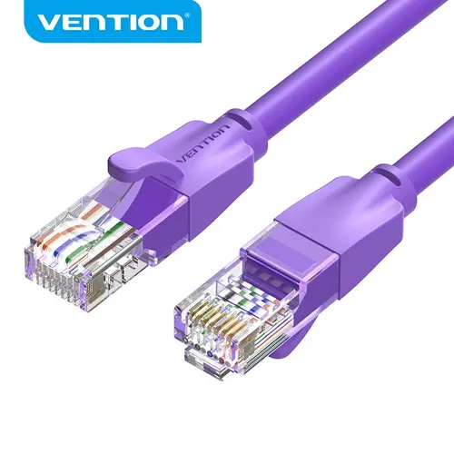 Vention Cablu LAN UTP Cat.6 Cablu patch - 2M Violet - IBEVH Vention Cablu LAN UTP Cat.6 Cablu patch - 2M Violet - IBEVH