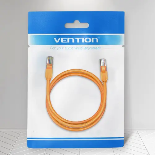 Vention Кабел LAN UTP Cat.6 Patch Cable - 2M Orange - IBEOH - image 9