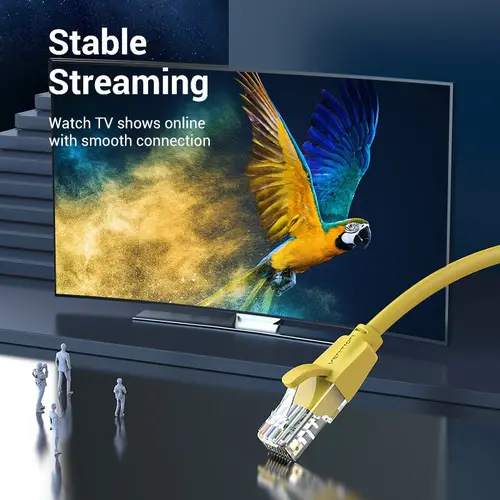 Vention Καλώδιο LAN UTP Cat.6 Patch Cable - 1M Κίτρινο - IBEYF - 5