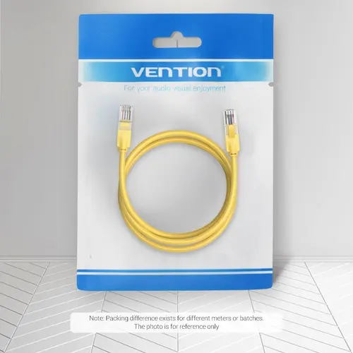Vention Καλώδιο LAN UTP Cat.6 Patch Cable - 1M Κίτρινο - IBEYF - 10