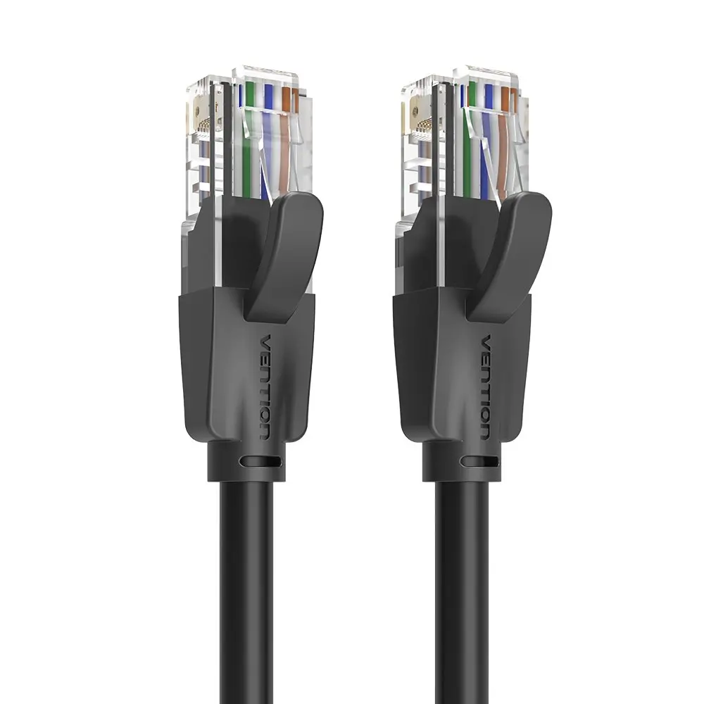 Vention Кабел LAN UTP Cat.6 Patch Cable - 5M Black - IBEBJ - image 1