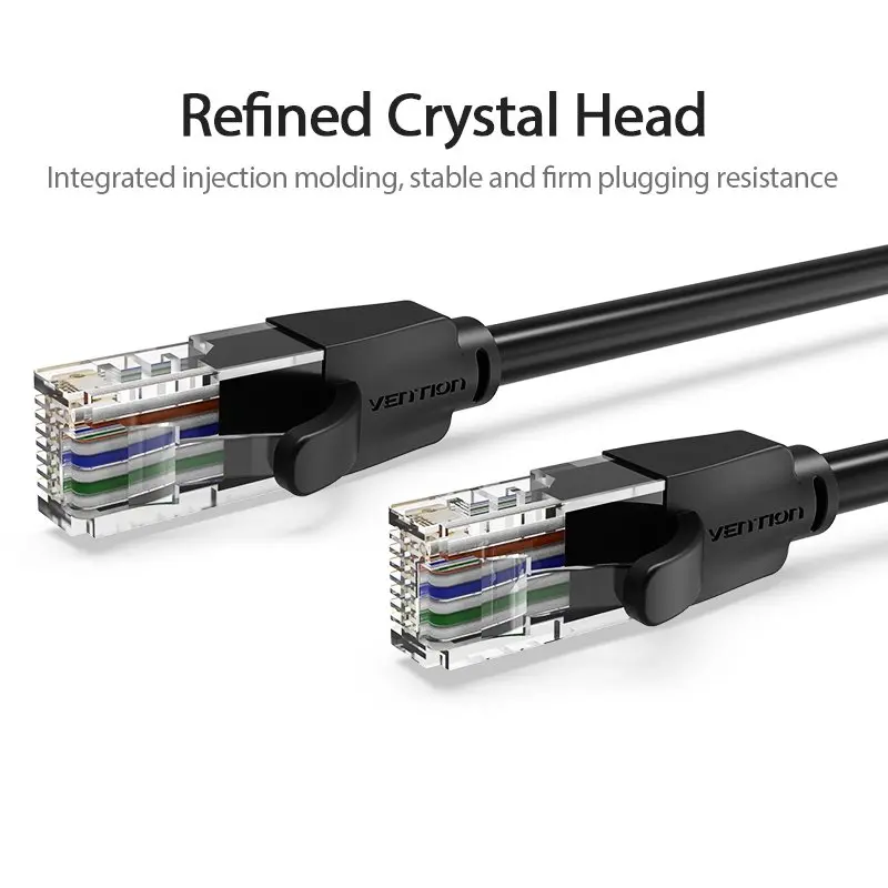 Vention Кабел LAN UTP Cat.6 Patch Cable - 5M Black - IBEBJ - image 3