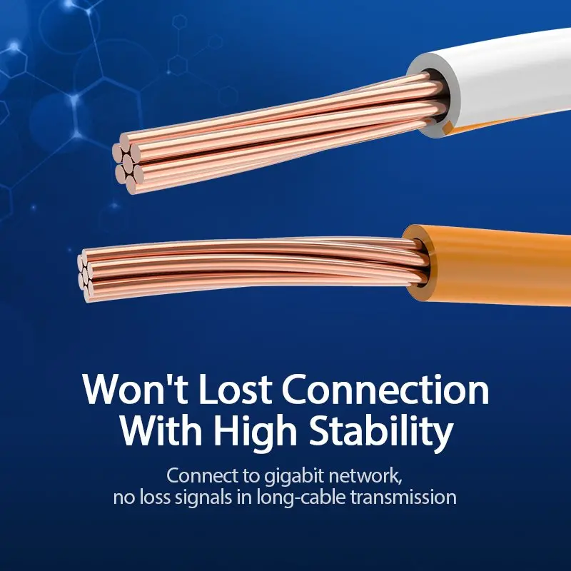 Vention Кабел LAN UTP Cat.6 Patch Cable - 5M Black - IBEBJ - image 4