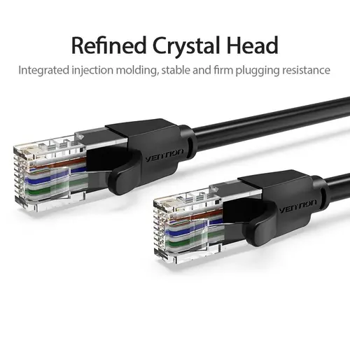 Vention Кабел LAN UTP Cat.6 Patch Cable - 3M Black - IBEBI - image 3