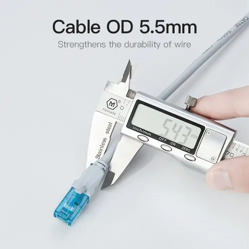 Vention Кабел LAN UTP Cat5e Patch Cable - 10M Blue - VAP-A10-S1000 - image 6