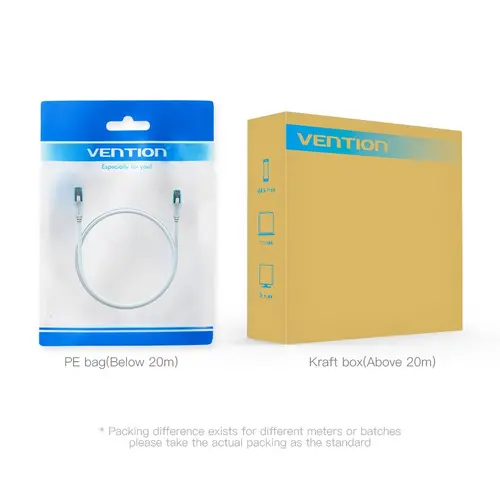 Vention Кабел LAN UTP Cat5e Patch Cable - 10M Blue - VAP-A10-S1000 - image 7