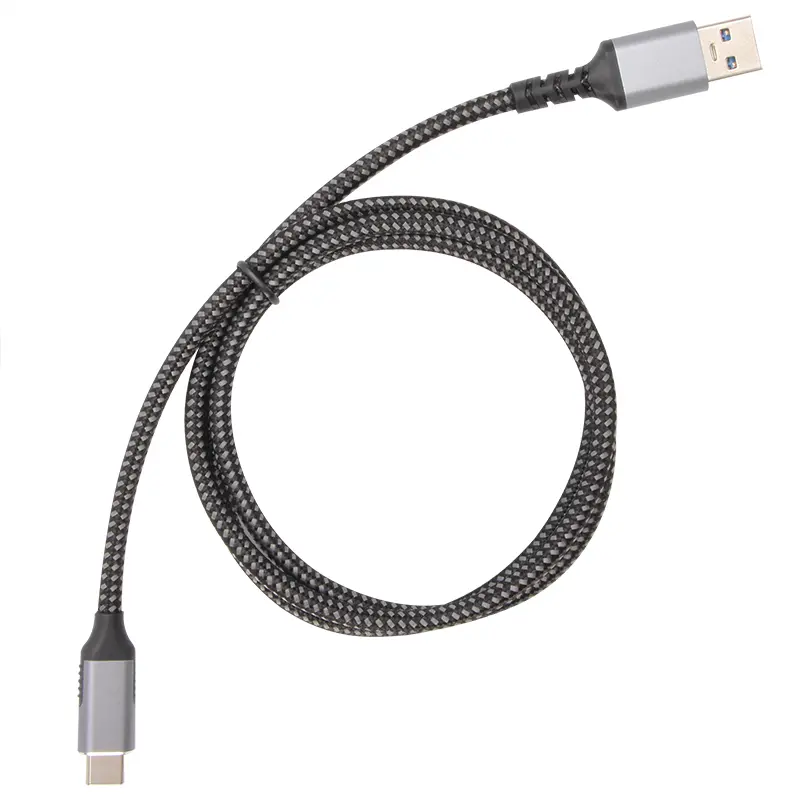 VCom Кабел USB 3.2 Gen2 Type-C / USB AM, 10Gbps, Black - CU401M-1m - image 1