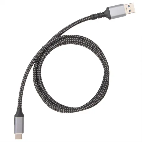 VCom Кабел USB 3.2 Gen2 Type-C / USB AM, 10Gbps, Black - CU401M-1m - image 1