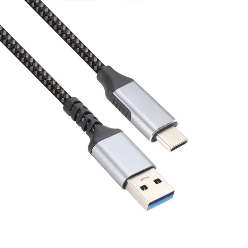 VCom Cablu USB 3.2 Gen2 Type-C / USB AM, 10Gbps, Negru - CU401M-1m - 1