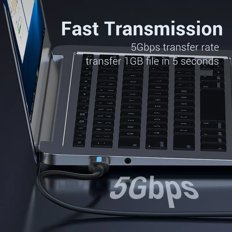 Vention Кабел USB 3.0 AM / AM - 1.5M Black - CONBG - image 3