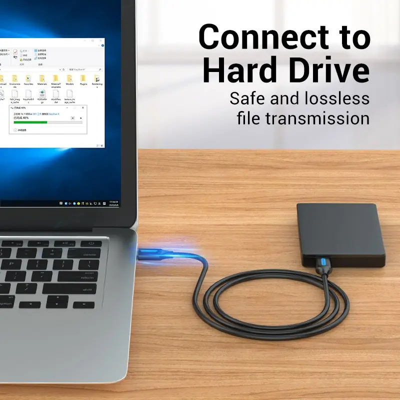 Vention Кабел USB 3.0 AM / AM - 1.5M Black - CONBG - image 6