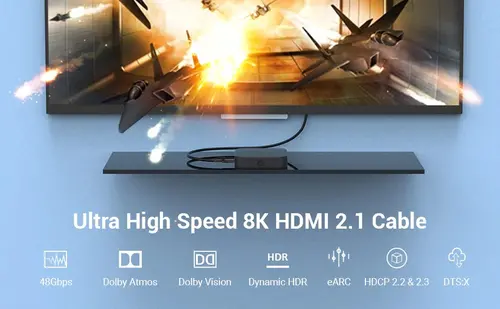 Vention кабел Cable HDMI 2.1 - 1.5m - 8K/60Hz Black - AANBG - image 9