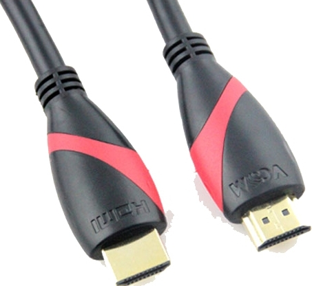 VCom Кабел HDMI M / M Ultra HD 4k2k Gold v1.4 ethernet 3D - CG525-1.8m - image 1