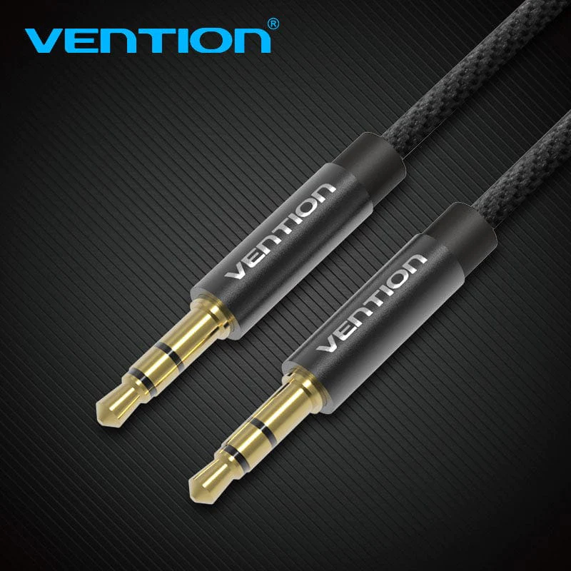 Vention Аудио Кабел Fabric Braided 3.5mm M/M Audio Cable 1m - BAGBF - image 4