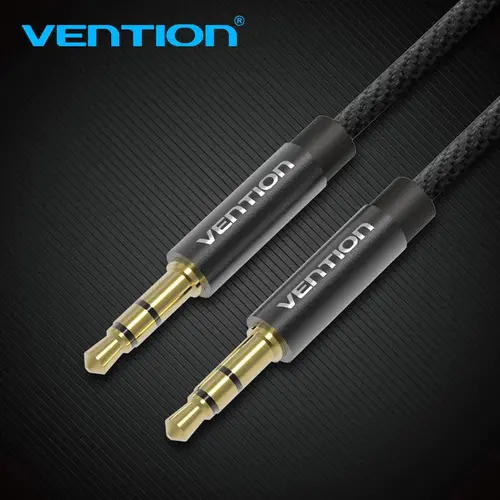 Vention Καλώδιο ήχου υφασμάτινο πλεκτό 3.5mm M/M 1.5m - BAGBG - 5