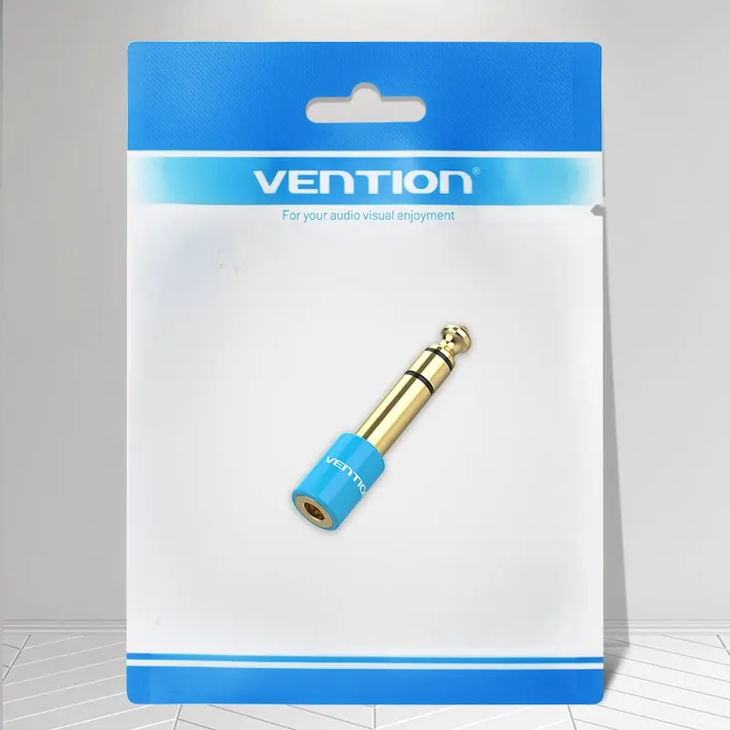 Vention адаптер Adapter Audio 6.5mm M / 3.5mm F - Blue - VAB-S01-L - image 8