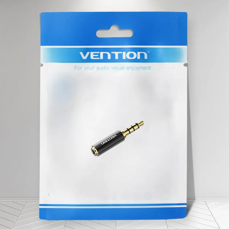 Vention адаптер Adapter Audio 3.5mm M / 2.5mm F Black Metal - BFBB0 - image 11