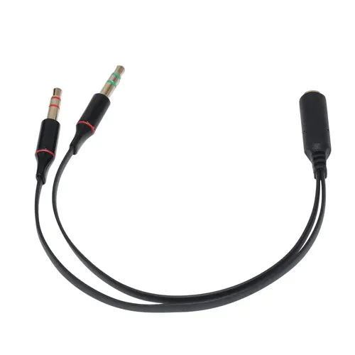 Makki adaptor 3.5mm 4pin F / 2 x 3.5mm M - MAKKI-CBL-SP40 - 3