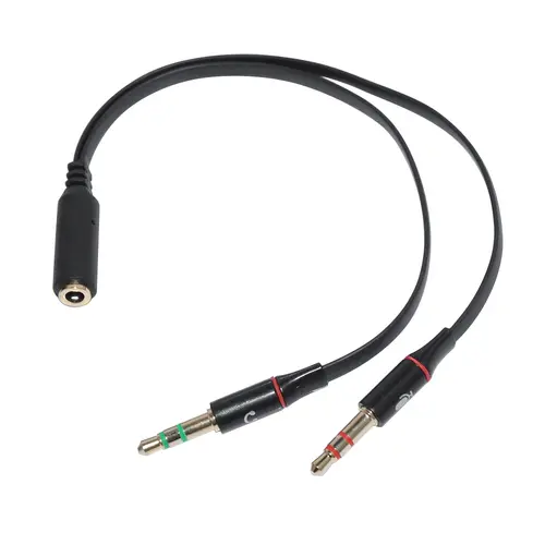Makki adaptor 3.5mm 4pin F / 2 x 3.5mm M - MAKKI-CBL-SP40 - 1