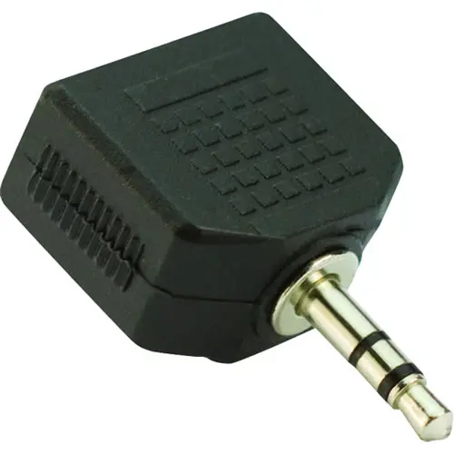 VCom Adaptor 3.5mm Stereo M / 2x 3.5mm ST F - CA511