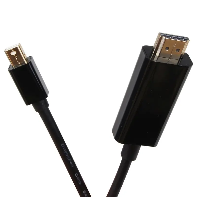 VCom Кабел Mini Display Port M / HDMI M 4K 2160p - CG615L-1.8m-4K Black - image 1