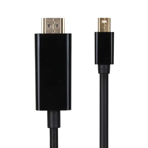 VCom Кабел Mini Display Port M / HDMI M 4K 2160p - CG615L-1.8m-4K Black - image 4