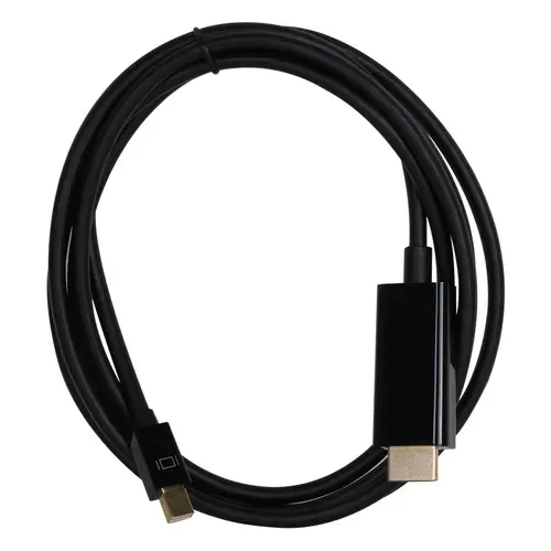 VCom Καλώδιο Mini DisplayPort M / HDMI M 4K 2160p - CG615L-1.8m-4K Μαύρο - 7