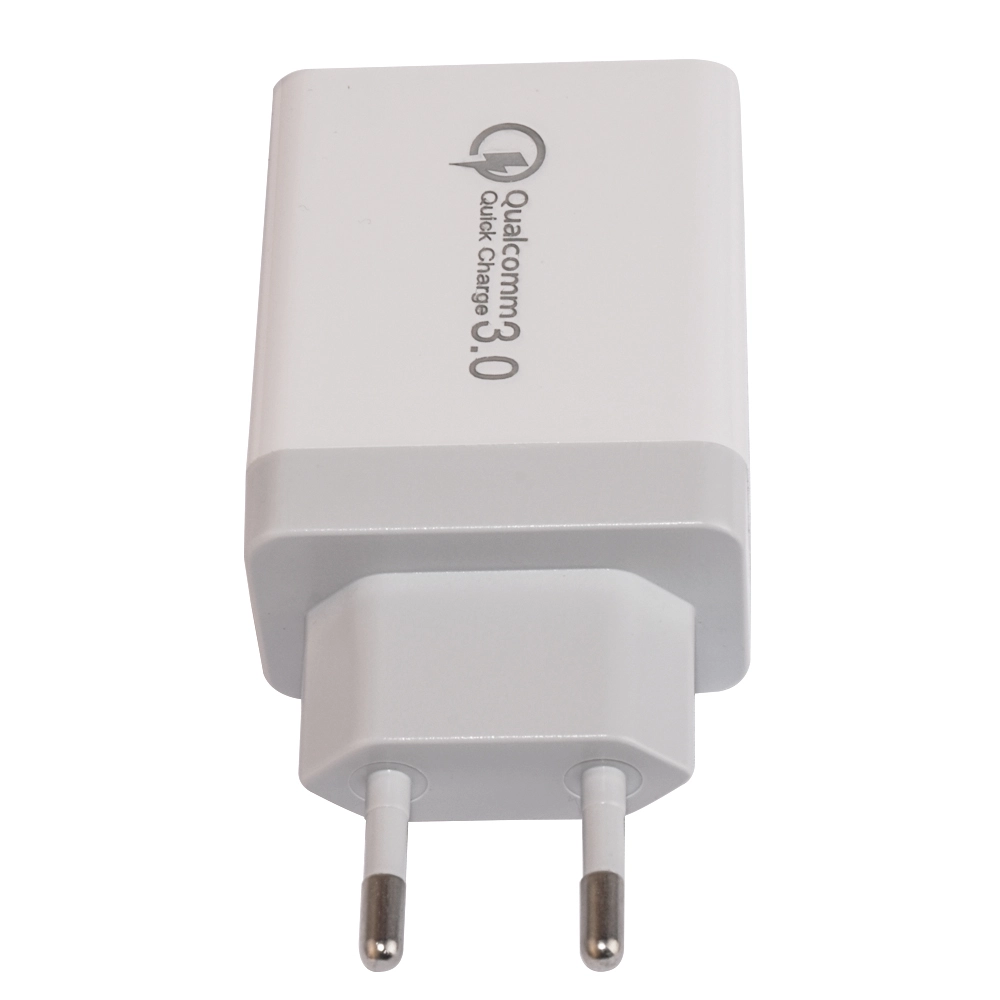 Makki бързо зарядно Fast Charger - QC3.0+2xUSB 30W White - MAKKI-QC30W3 - image 3