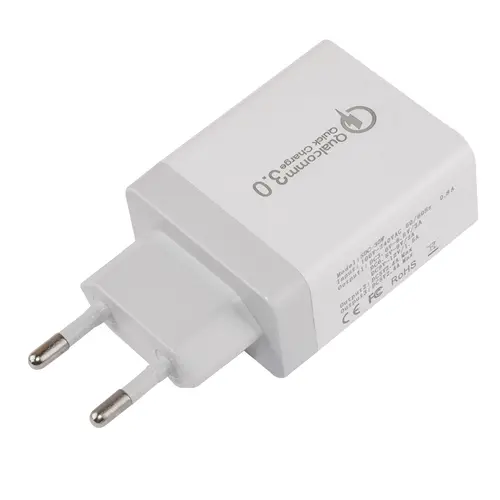 Makki γρήγορος φορτιστής - QC3.0+2xUSB 30W Λευκό - MAKKI-QC30W3 - 7