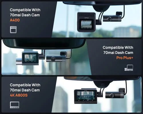 70mai Добавка за видеорегистратор Interior Dash Cam FC02 - for A400, A500S, A800S - image 6