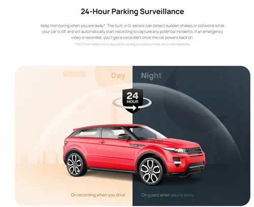 70mai Видеорегистратор Dash Cam A400 Grey - image 5
