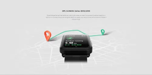 Maimo смарт часовник Smartwatch - Maimo Watch Flow - Metallic Black - SPO2, HeartRate, GPS - image 12