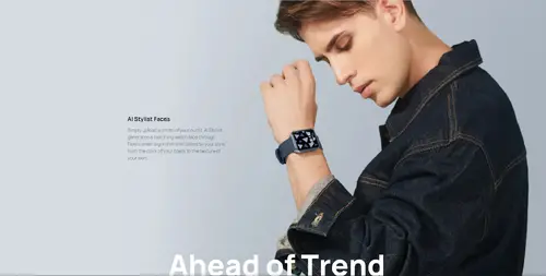 Maimo смарт часовник Smartwatch - Maimo Watch Flow - Metallic Black - SPO2, HeartRate, GPS - image 7