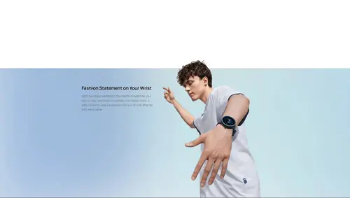 Maimo смарт часовник Smartwatch - Maimo Watch R GPS - Black, SPO2, HeartRate - image 3
