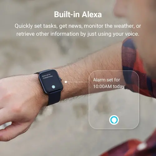 Maimo смарт часовник Smartwatch - Maimo Watch RoseGold - SPO2, HeartRate, Amazon Alexa - image 7