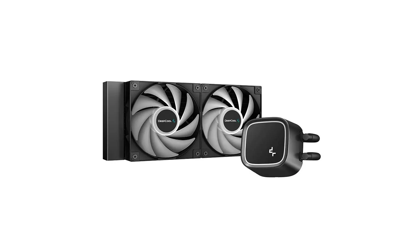 DeepCool водно охлаждане Water Cooling LE500 MARRS - Green backlight - LGA1700/AM5 - image 1